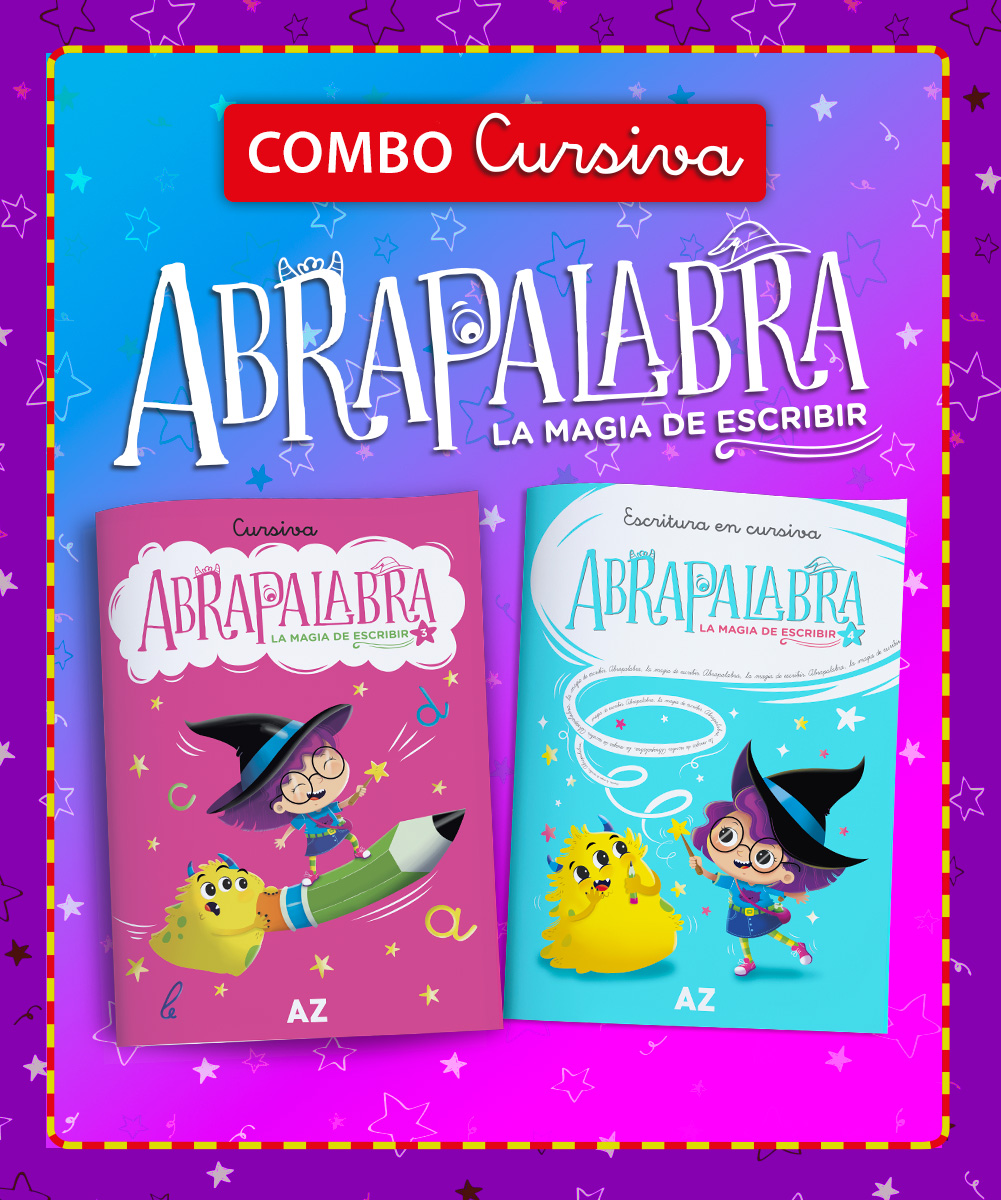 COMBOS_AZ50-Didacticos-Abrapalabra_cursiva COMBO ABRAPALABRA CURSIVA - Imagen 1
